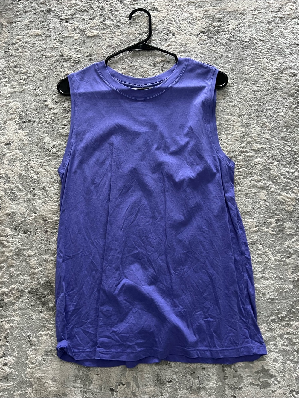 EUC lululemon all yours tank Pima cotton size 6 purple